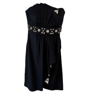 Lilly Pulitzer Crystal Late Night Toile Embellished Strapless Dress